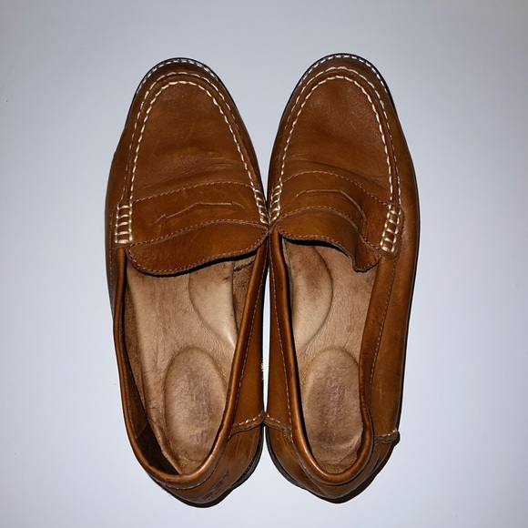 Sperry Seaport Penny Loafer in Brown - Picture 1 of 9